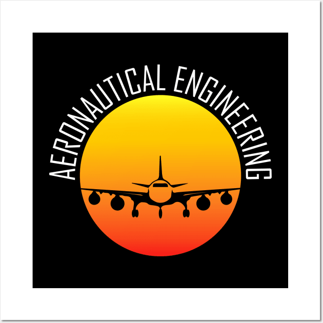 aeronautical engineering aircraft maintenance engineer Wall Art by PrisDesign99